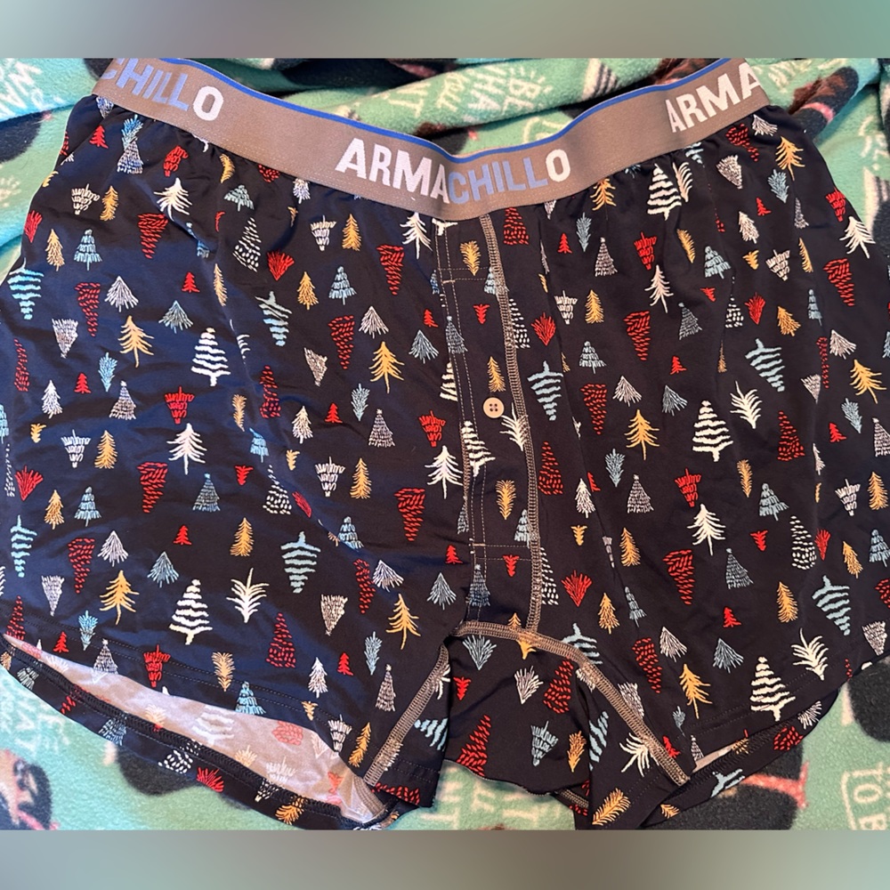 Brand new button boxers